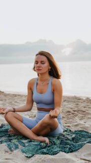 Zen Mindfulness and Spiritual Awakening Third Eye Chakra Meditation Wallpaper