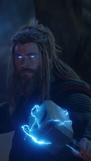 Thor God of Thunder 4K Mobile Wallpaper | Epic Superhero Phone Background