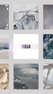 Virgo Earth Sign Aesthetic Minimalist Virgo Zodiac Wallpaper