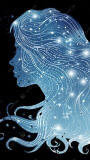 Virgo Earth Zodiac Aesthetic Constellation Phone Wallpaper