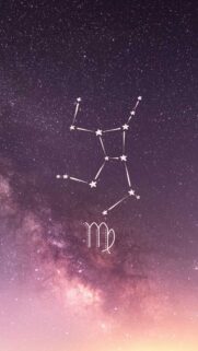 Virgo Zodiac Constellation Aesthetic Cosmic Earth Element Wallpaper