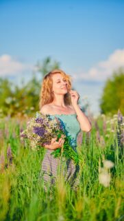 Serene Virgo Zodiac Aesthetic Nature Photography 4K Phone Wallpaper