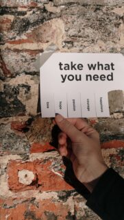 Manifestation Vision Board Take What You Need Aesthetic Spiritual Wallpaper