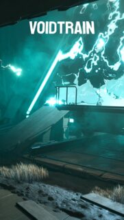Voidtrain Gaming Wallpaper – High Quality Interdimensional Train Scene for Mobile
