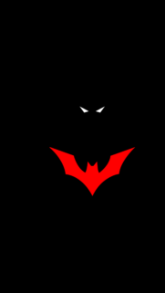 Minimalist Batman Beyond Red Bat Symbol Mobile Wallpaper High Definition