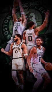 Jayson Tatum Boston Celtics Basketball Wallpaper HD for Mobile