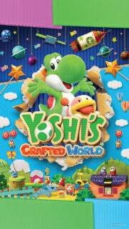 Yoshis Crafted World High Definition Mobile Wallpaper Art