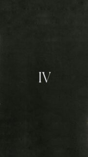 Minimalist Roman Numeral IV Black Texture Phone Wallpaper