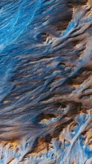 Abstract Alien Terrain Desert Sand Texture Mobile Wallpaper
