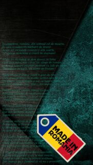 Romanian National Anthem Wallpaper with Made in Romania Badge High Quality Background