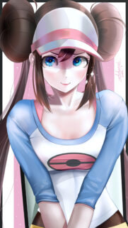 Anime Girl Rosa from Pokemon Trainer Wallpaper for Mobile