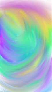 Vibrant Pastel Swirl Abstract Art Aesthetic Mobile Wallpaper
