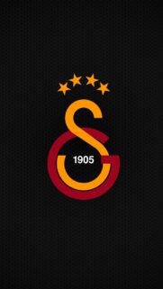 Galatasaray SK Logo Wallpaper – Iconic Football Club Emblem in High Resolution