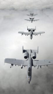Stunning A 10 Thunderbolt II Formation Flight High Resolution Mobile Wallpaper