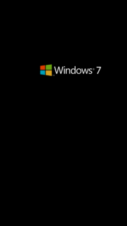 Minimalist Windows 7 Logo Black Background High Quality Wallpaper