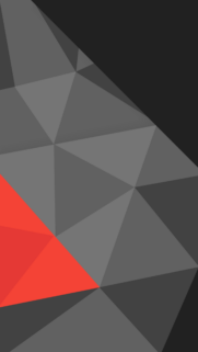 Minimalist Dark Grey and Red Geometric Low Poly Mobile Wallpaper