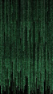 Iconic Matrix Digital Rain Code High Definition Vertical Mobile Wallpaper