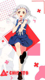 Chisato Nishikigi Anime Girl Aesthetic Wallpaper for Mobile