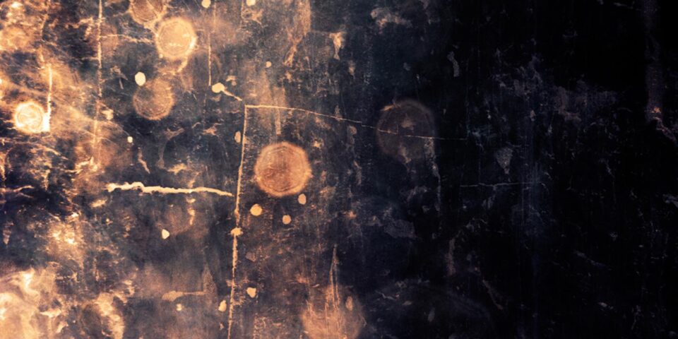Abstract Grunge Gold Light Bokeh Mobile Background Aesthetic