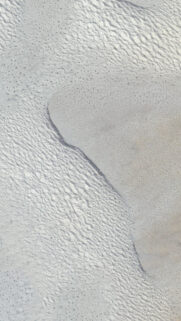 Minimalist White Sand Beach Aerial View Mobile Wallpaper