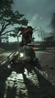 Ghost of Tsushima Samurai Warrior Cinematic Wallpaper in 4K Resolution