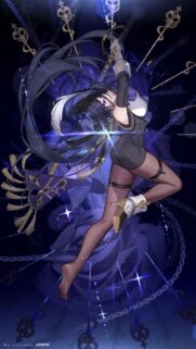Clorinde Genshin Impact Dark Fantasy Battle Wallpaper 4K