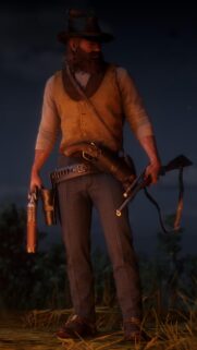 Arthur Morgan Red Dead Redemption 2 Outlaw Gunslinger Mobile Wallpaper