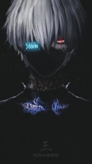 Ken Kaneki Tokyo Ghoul Dark Aesthetic Wallpaper for Mobile