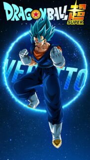 Super Saiyan Blue Vegito Dragon Ball Super Mobile Wallpaper