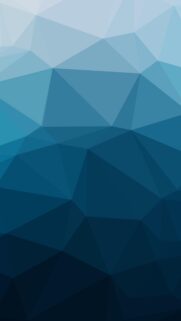 Minimalist Blue Geometric Low Poly Mobile Phone Wallpaper Background