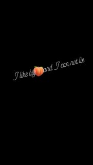 I Like Big Peaches Minimalist Typography Aesthetic Mobile Wallpaper