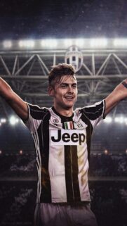 Paulo Dybala Juventus Celebration 4K Mobile Wallpaper