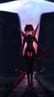 Ryuko Matoi Kill la Kill Senketsu Warrior Anime Wallpaper for Mobile
