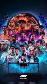 Ultimate F1 Drivers Collage 4K Mobile Wallpaper for Racing Fans