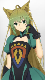 Atalanta Fate Anime Girl Wallpaper with Animal Ears High Resolution