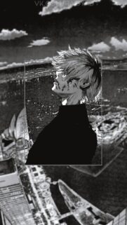Ken Kaneki Tokyo Ghoul Manga Aesthetic Wallpaper for Mobile