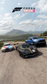 Forza Horizon 5 Supercars and Offroad Truck Racing Wallpaper