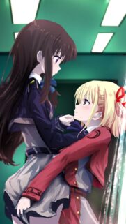 Beautiful Anime Girls Moment High Quality Mobile Wallpaper