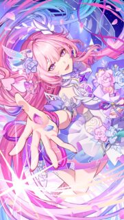 Elysia Honkai Impact 3rd Aesthetic Pink Anime Girl Mobile Wallpaper