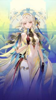 Stunning Anime Girl with Elegant Traditional Outfit Wallpaper for Mobile