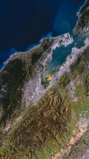 Breathtaking Satellite View of San Francisco Bay Area Earth Wallpaper for Mobile