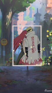 Minato and Kushina Naruto Aesthetic Wallpaper for Mobile
