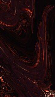 Stunning Abstract Liquid Copper Swirls High Resolution Mobile Phone Wallpaper
