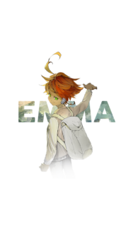 Emma from The Promised Neverland High Quality Aesthetic Wallpaper