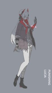 Lucia Punishing Gray Raven Anime Girl Aesthetic Mobile Wallpaper