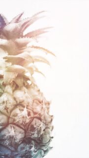 Minimalist Pineapple Macro Aesthetic High Resolution Mobile Wallpaper