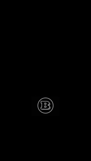 Minimalist Brabus Logo Phone Wallpaper in Elegant Black and White