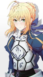 Saber Artoria Pendragon Anime Warrior High Quality Mobile Wallpaper