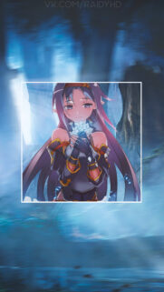 Yuuki Konno Sword Art Online Anime Wallpaper for Mobile Phone