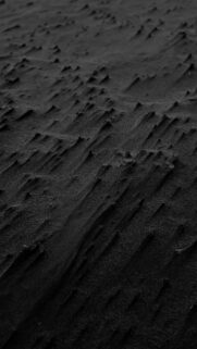 Minimalist Black Sand Texture Wallpaper for Mobile Devices